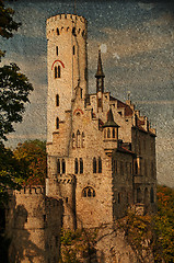 Image showing castle Lichtenstein in Germany