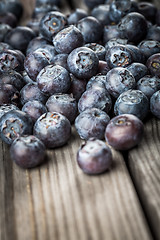 Image showing Blueberries background