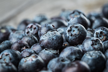 Image showing Blueberries background