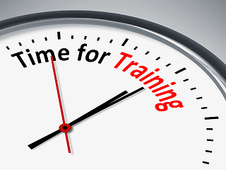 Image showing Time for Training