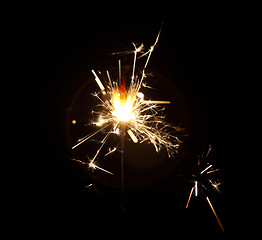 Image showing sparkler