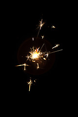 Image showing sparkler