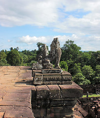 Image showing Khmer temple detail