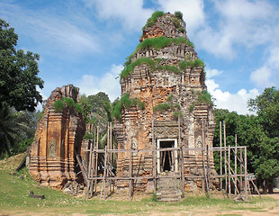 Image showing Khmer temple