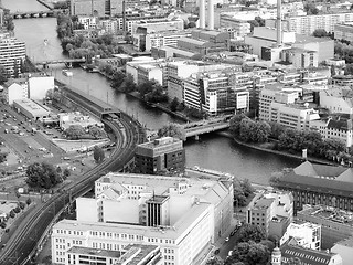 Image showing  Berlin aerial view 