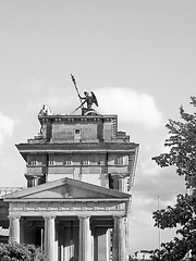 Image showing  Brandenburger Tor Berlin 