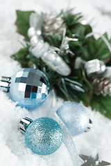 Image showing Christmas balls