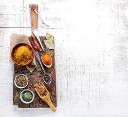 Image showing various spices