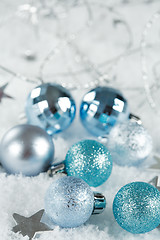 Image showing Christmas balls