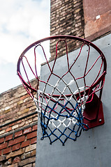 Image showing Basketball hoop