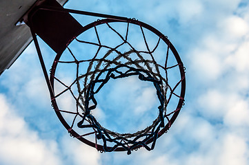 Image showing Basketball hoop