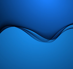 Image showing Blue background