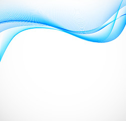 Image showing Blue abstract background