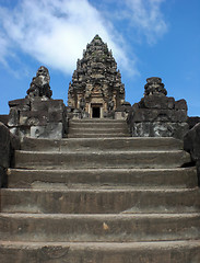 Image showing Khmer temple detail