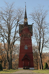 Image showing Old wooden church