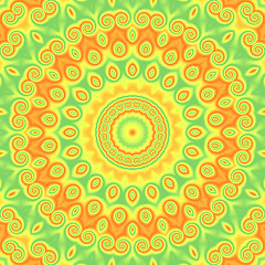 Image showing Bright abstract pattern