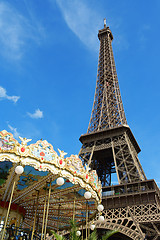 Image showing Eiffel tower in Paris