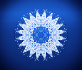 Image showing Abstract background with concentric design element