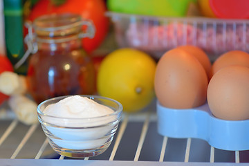 Image showing sodium bicarbonate inside of fridge