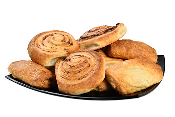 Image showing Cakes on a plate