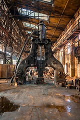 Image showing Industrial machine  in the factory