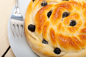 Image showing blueberry bread cake dessert 