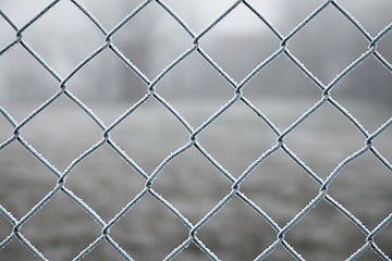 Image showing Winter Fence