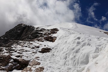 Image showing Mountain climbing