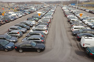 Image showing Many Cars