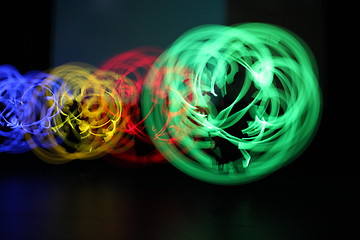 Image showing Twirling Lights 3