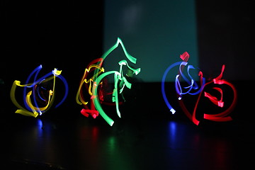 Image showing Twirling Lights 2