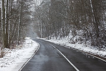 Image showing Winter Road