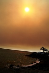 Image showing Gran Canaria on fire