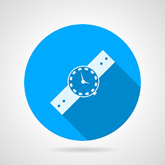 Image showing Flat vector icon for watch