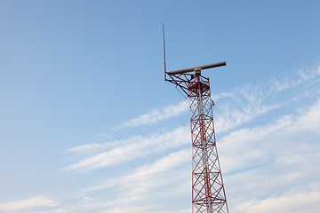 Image showing Radar tower