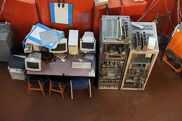 Image showing Old Computers