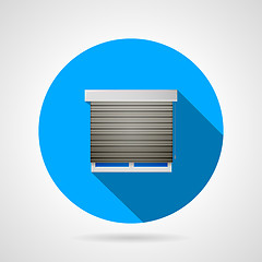 Image showing Window flat vector icon