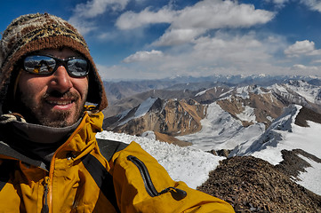 Image showing Mountaineer in Tajikistan