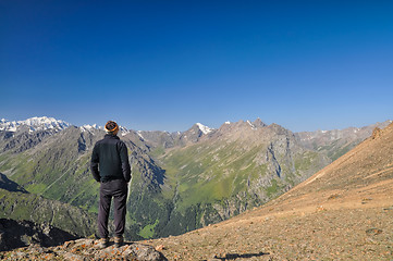 Image showing Mountains in Kyrgyzstan