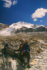 Image showing Hiking to Huayna Potosi