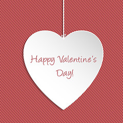 Image showing Simple Valentine Day greeting