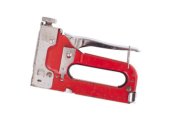 Image showing Construction hand-held stapler