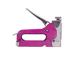 Image showing Construction hand-held stapler