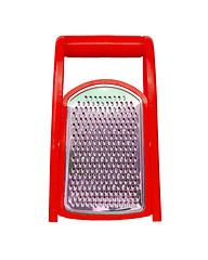 Image showing Red plastic grater