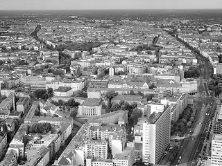 Image showing  Berlin aerial view 