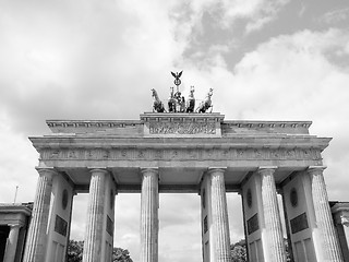 Image showing  Brandenburger Tor Berlin 