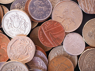 Image showing UK Pound coin