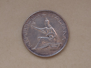 Image showing Italian 500 Lire coin