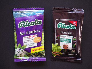 Image showing Ricola herbal sweets