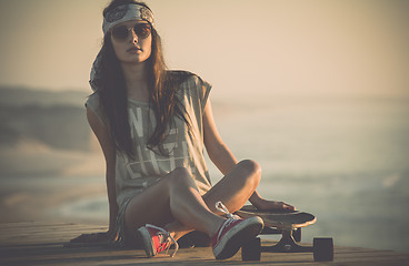 Image showing Skater Girl